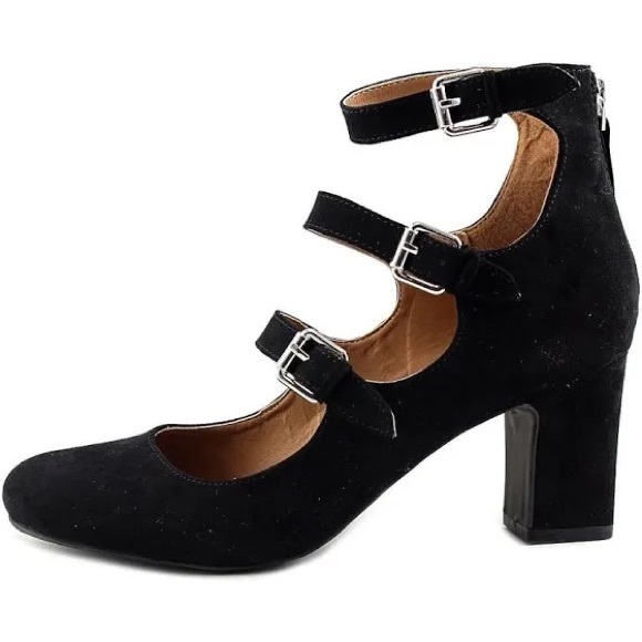 Indigo rd. strappy buckle heels - Picture 4 of 8